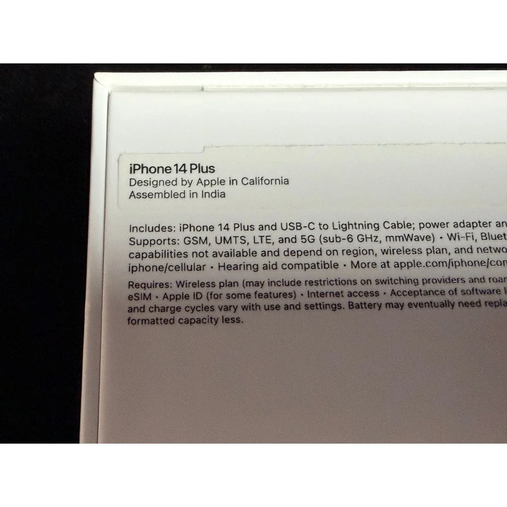 Apple‎ iPhone 14 Pro & 14 Plus Empty Retail Boxes Lot of 3 - Excellent Condition